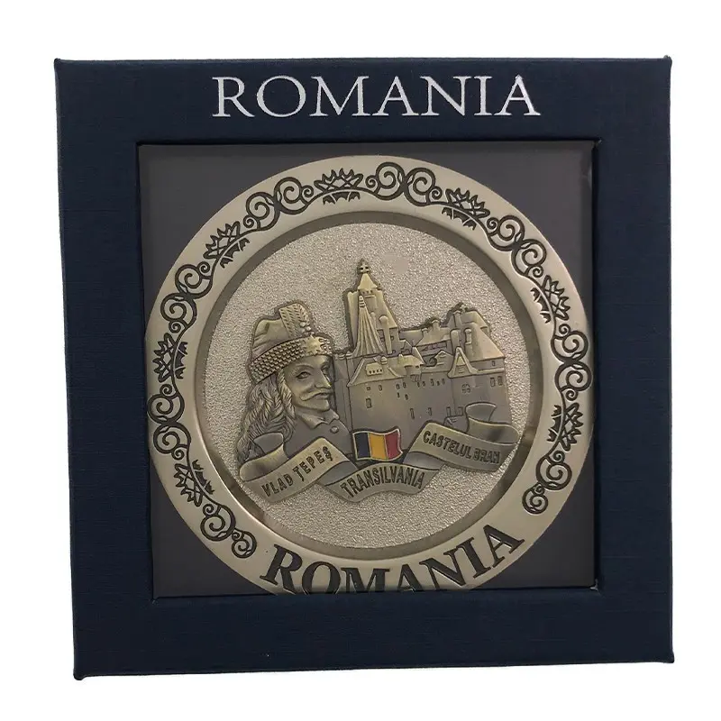 Castelul bran, vlad tepes, ornament metalic cu suport romania